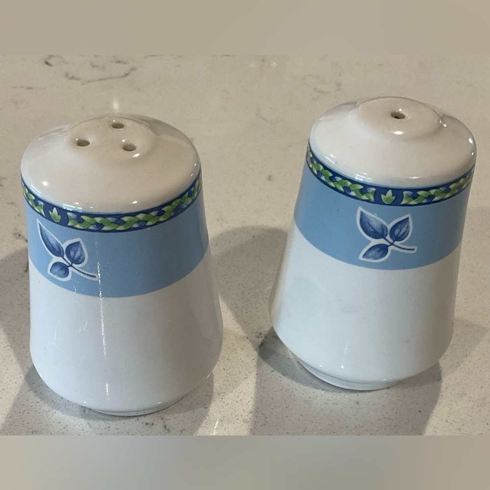 Salt & Pepper shakers CountryGate by Enesco. Great condition no stoppers